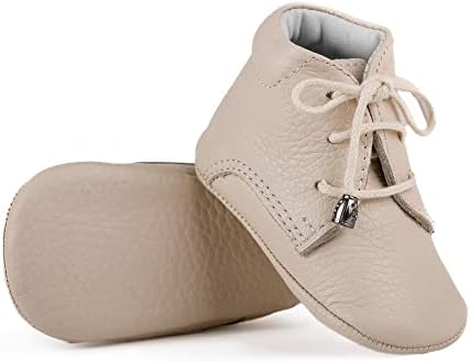 Gossta עור Premium Unisex Baby Moccasin Booties עבור ילודים תינוקות לפני ההליכה | פעוטות מוקסינים | נעלי